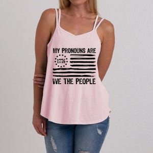 We The People 1776 Usa Gift Women's Strappy Tank