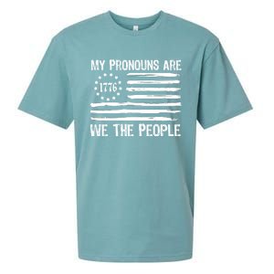 We The People 1776 Usa Gift Sueded Cloud Jersey T-Shirt