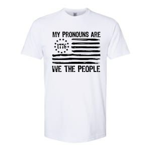 We The People 1776 Usa Gift Softstyle CVC T-Shirt