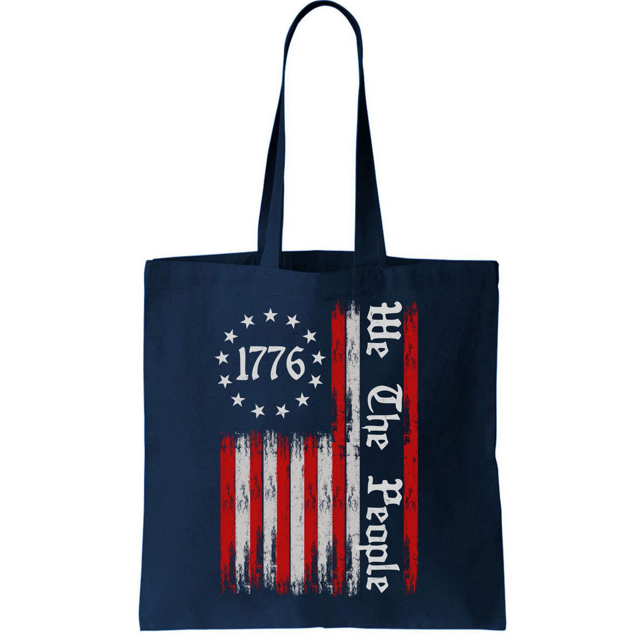 We The People 1776 Distressed USA American Flag Bag