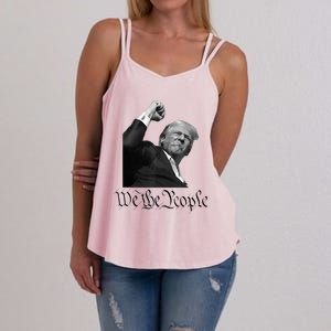 We The People Support Donald Trump Women's Strappy Tank