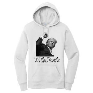 We The People Support Donald Trump Women's Pullover Hoodie