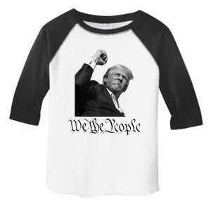 We The People Support Donald Trump Toddler Fine Jersey T-Shirt