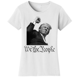 We The People Support Donald Trump Women's T-Shirt