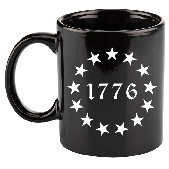 We The People 1776 Betsy Ross Flag 13 Stars 11oz C Handle Ceramic Mug