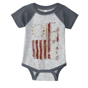 We The People 1776 American Flag 4th Of July Men Women Infant Baby Jersey Bodysuit