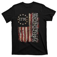 We The People American History 1776 Vintage American Flag T-Shirt