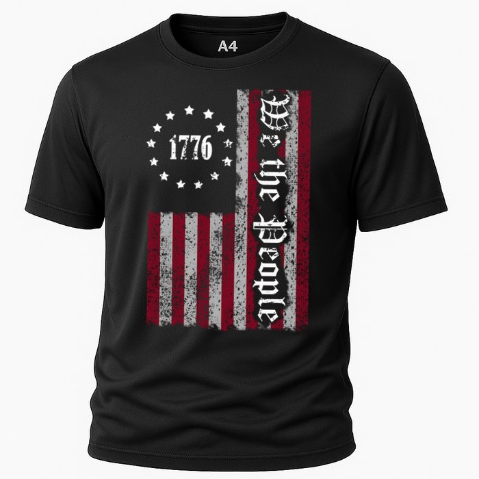 We The People Flag Cooling Performance Crew T-Shirt