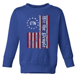 We The People Flag Toddler Sweatshirt