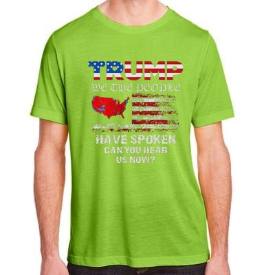 We The People Have Spoken Map Of 2024 Election Results Maga Adult ChromaSoft Performance T-Shirt