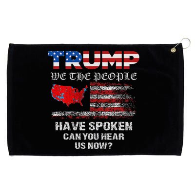 We The People Have Spoken Map Of 2024 Election Results Maga Grommeted Golf Towel