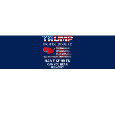 We The People Have Spoken Map Of 2024 Election Results Maga Bumper Sticker