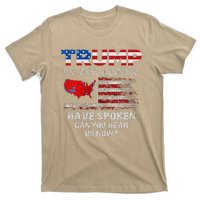 We The People Have Spoken Map Of 2024 Election Results Maga T-Shirt