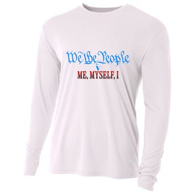 We The People V Me Myself I Kamala Harris For President Premium Cooling Performance Long Sleeve Crew