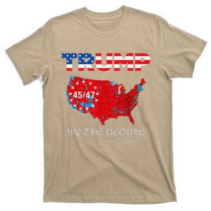 We The People Have Spoken Map Of 2024 Election Results Maga T-Shirt