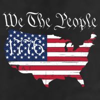 We The People 1776 Conservative Patriotic American US Constitution American Beanie