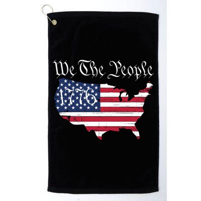 We The People 1776 Conservative Patriotic American US Constitution American Golf Towel