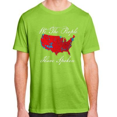 We The People Have Spoken Map Of 2024 Election Results Adult ChromaSoft Performance T-Shirt