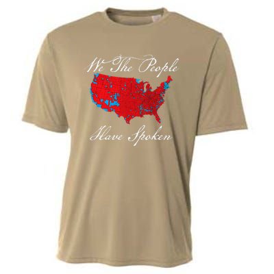 We The People Have Spoken Map Of 2024 Election Results Cooling Performance Crew T-Shirt