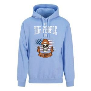 We The People Are Teamsters Union Laborer USA Flag Unisex Surf Hoodie