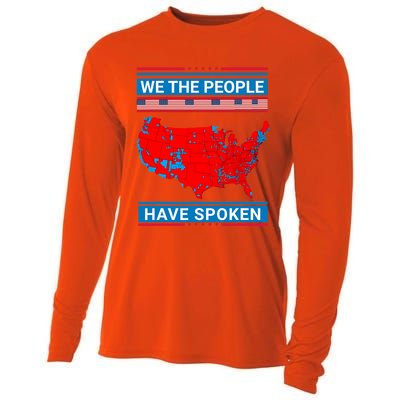 We The People Have Spoken Map Of 2024 Election Cooling Performance Long Sleeve Crew