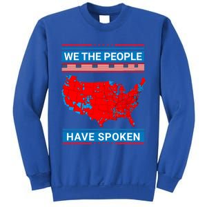 We The People Have Spoken Map Of 2024 Election Sweatshirt