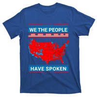 We The People Have Spoken Map Of 2024 Election T-Shirt