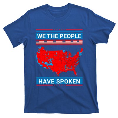 We The People Have Spoken Map Of 2024 Election T-Shirt