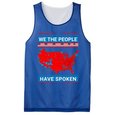 We The People Have Spoken Map Of 2024 Election Mesh Reversible Basketball Jersey Tank