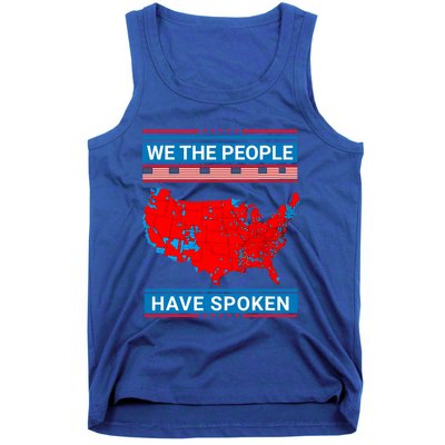 We The People Have Spoken Map Of 2024 Election Tank Top