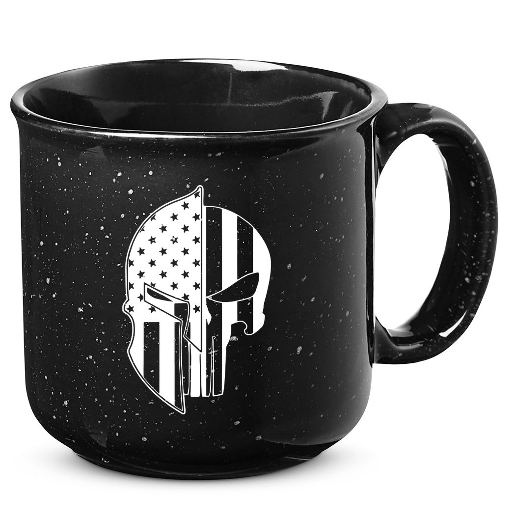 We The People Patriotic American Handmade 15oz Campfire Ceramic Mug