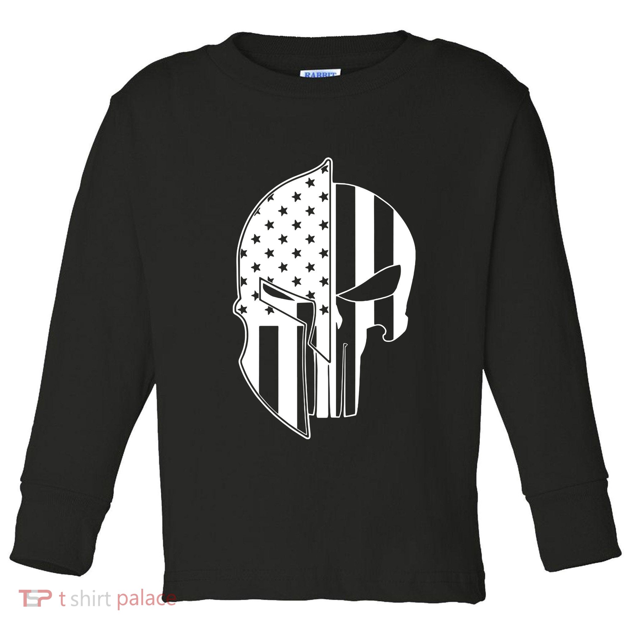We The People Patriotic American Handmade Toddler Long Sleeve Shirt