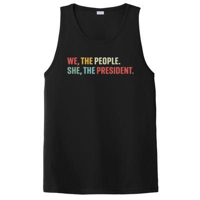 We The People She The President PosiCharge Competitor Tank