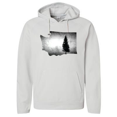 Washington Tree Pacific Northwest Performance Fleece Hoodie