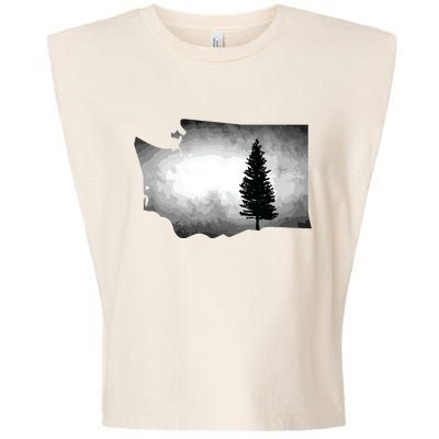 Washington Tree Pacific Northwest Garment-Dyed Women's Muscle Tee