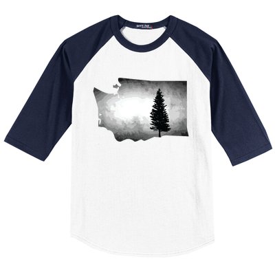 Washington Tree Pacific Northwest Baseball Sleeve Shirt