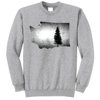 Washington Tree Pacific Northwest Tall Sweatshirt