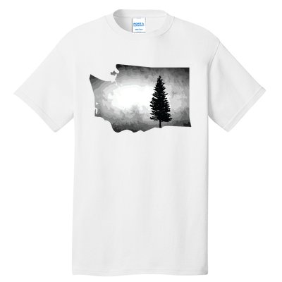 Washington Tree Pacific Northwest Tall T-Shirt