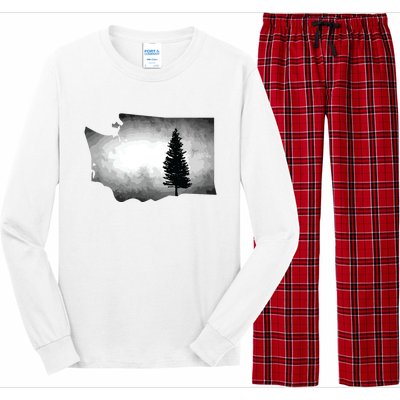 Washington Tree Pacific Northwest Long Sleeve Pajama Set