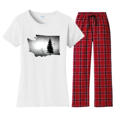 Washington Tree Pacific Northwest Women's Flannel Pajama Set