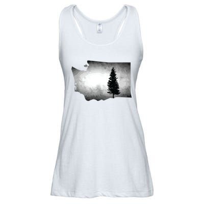 Washington Tree Pacific Northwest Ladies Essential Flowy Tank