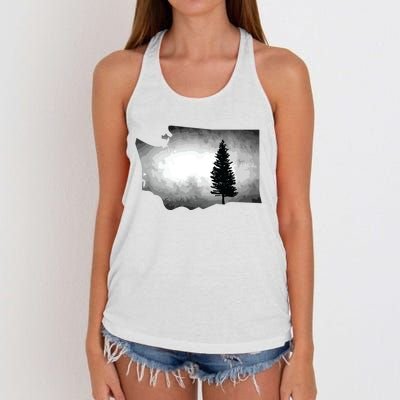 Washington Tree Pacific Northwest Women's Knotted Racerback Tank