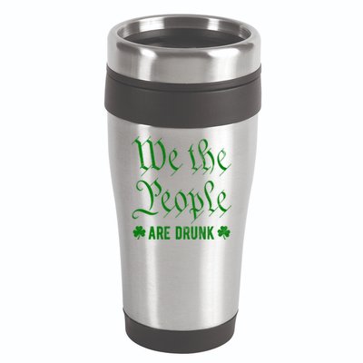 We The People Are Drunk St Patricks Day 16oz Travel Tumbler