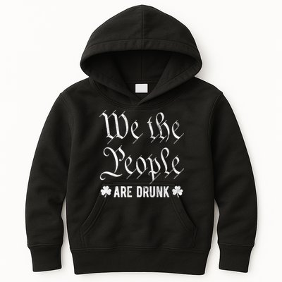 We The People Are Drunk St Patricks Day Kids Hoodie