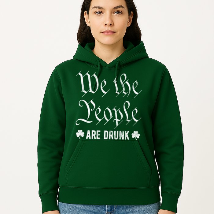 We The People Are Drunk St Patricks Day Hoodie