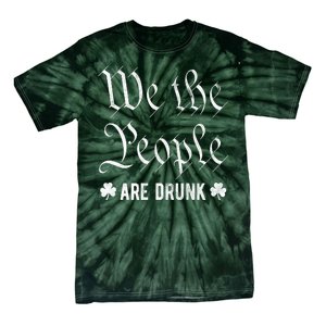 We The People Are Drunk St Patricks Day Tie-Dye T-Shirt