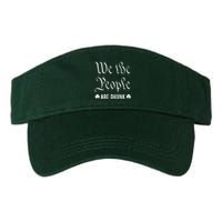 We The People Are Drunk St Patricks Day Valucap Bio-Washed Visor