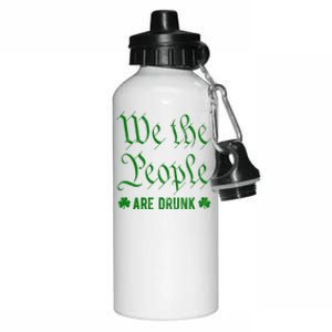 We The People Are Drunk St Patricks Day Aluminum Water Bottle