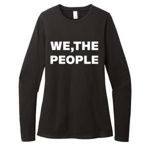 We The People Womens CVC Long Sleeve Shirt