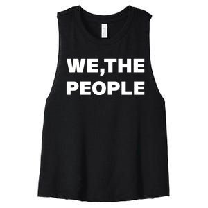 We The People Women's Racerback Cropped Tank